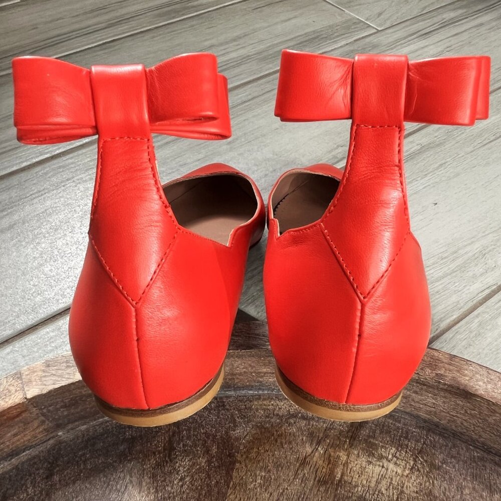 Valentino Pointed Toe Ballet Flats & Valentino Garavani Large Tote Bag - Picture 9 of 14